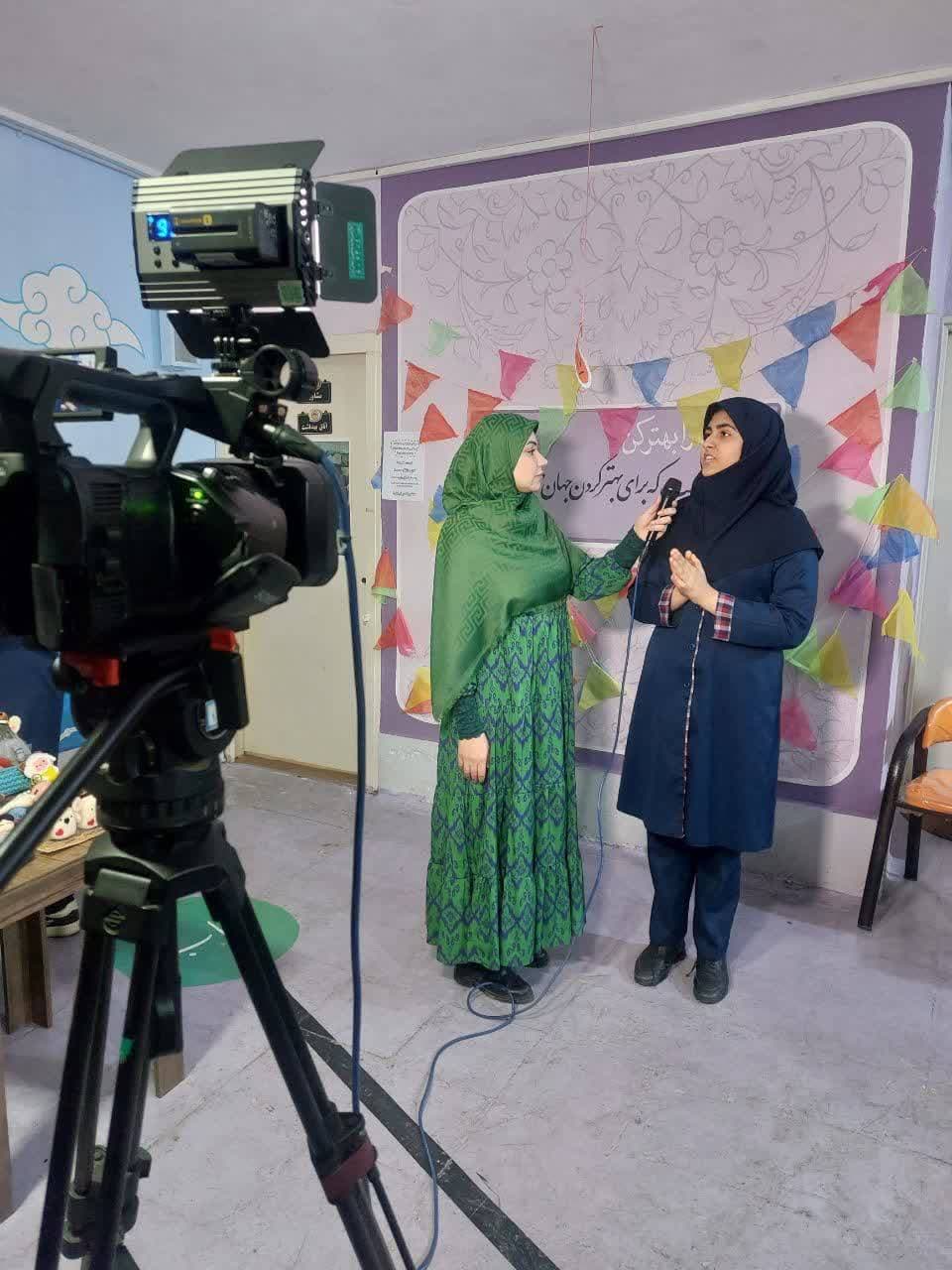 مصاحبه صدا و سیما البرز(بازارچه کار و فناوری)